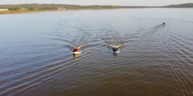 Boating at Rawal Lake
