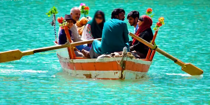 Boating at Saif-ul-Mulook Lake