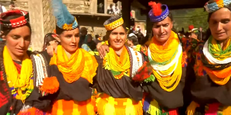 Bright Clothes of Kalash Valley