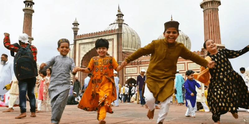 Eid Celebrations at Badshahi Mosque