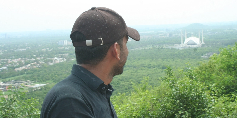 Faisal Mosque View from Daman-E-Koh