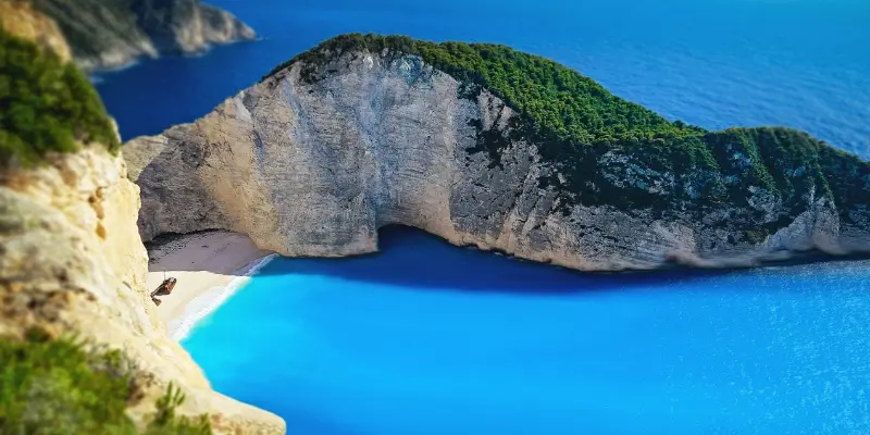 Navagio Beach, Greece (Shipwreck Beach)