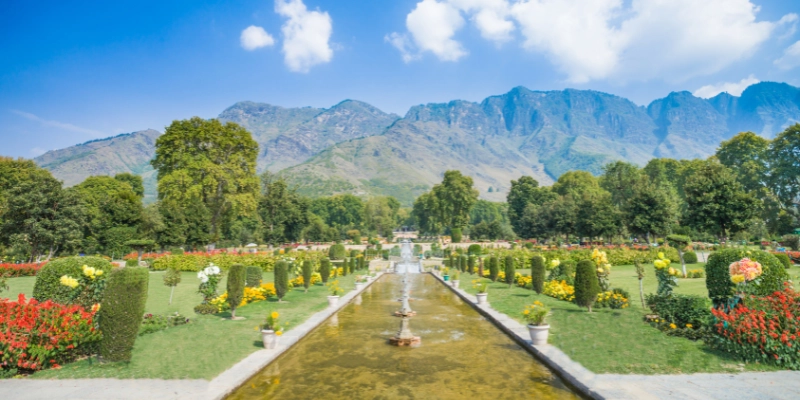 Shalimar Bagh, Kashmir