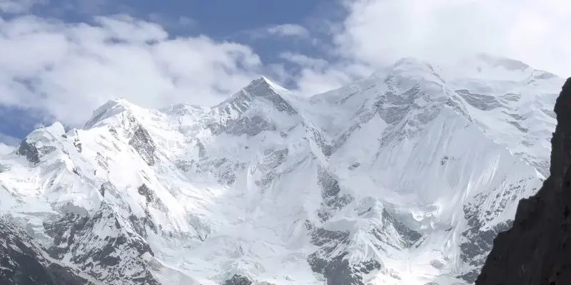 The mighty Rakaposhi view from pissan cricket ground
