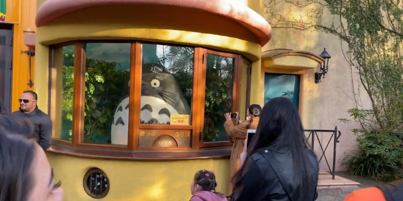 Totoro at the Entrance of Ghibli Museum