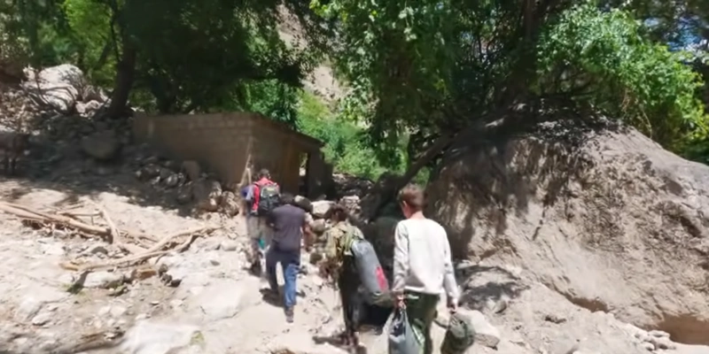 Tracking to Haramosh Valley