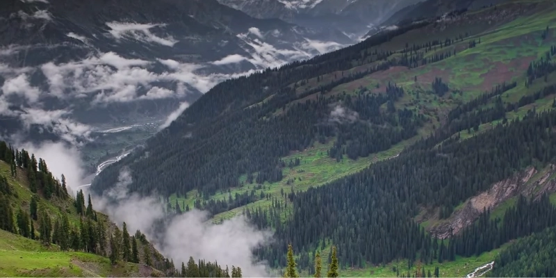 Weather in Kalam Valley